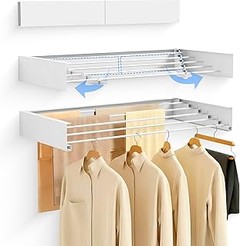 Guía paso a paso para instalar un rack plegable para pared