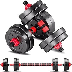 Ofertas imperdibles en mancuernas ajustables de disco para tu gimnasio en casa