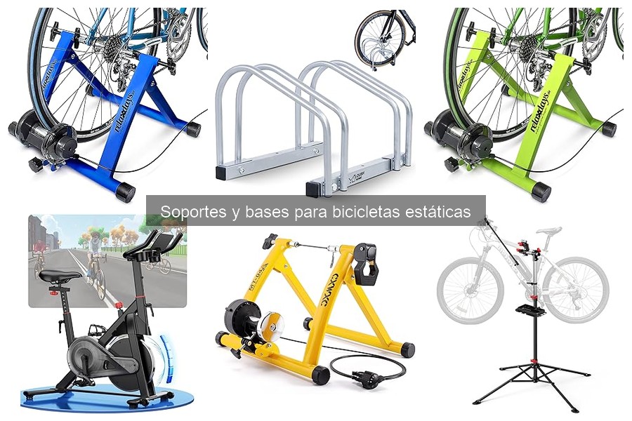Accesorios imprescindibles para soportes de bicicletas estáticas