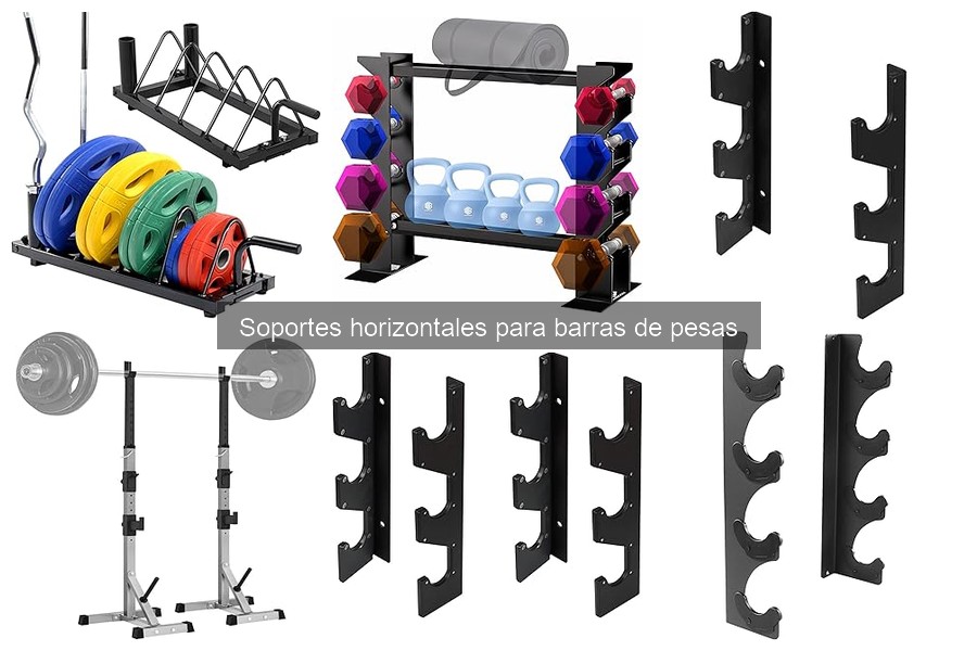Ajustar la altura de un soporte horizontal para pesas