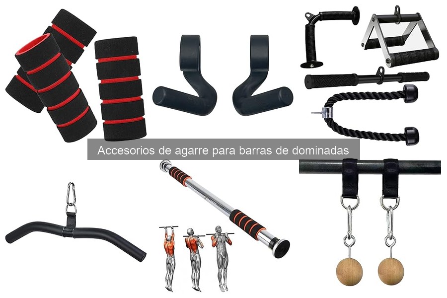 Alternativas a accesorios de agarre para barras de dominadas