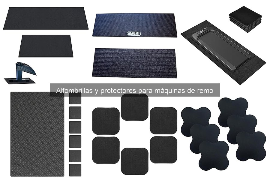 Alternativas a alfombrillas para máquinas de remo