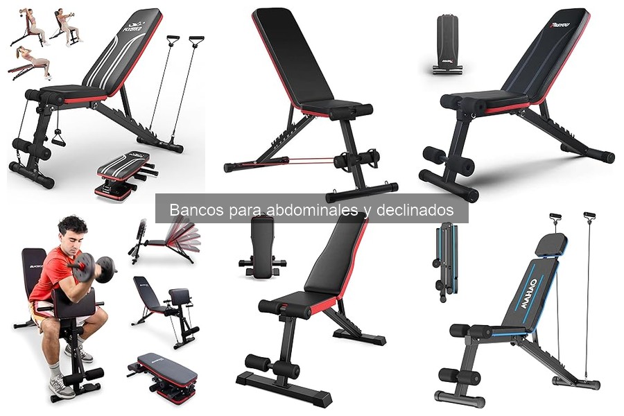 Alternativas a Bancos para Abdominales y Declinados