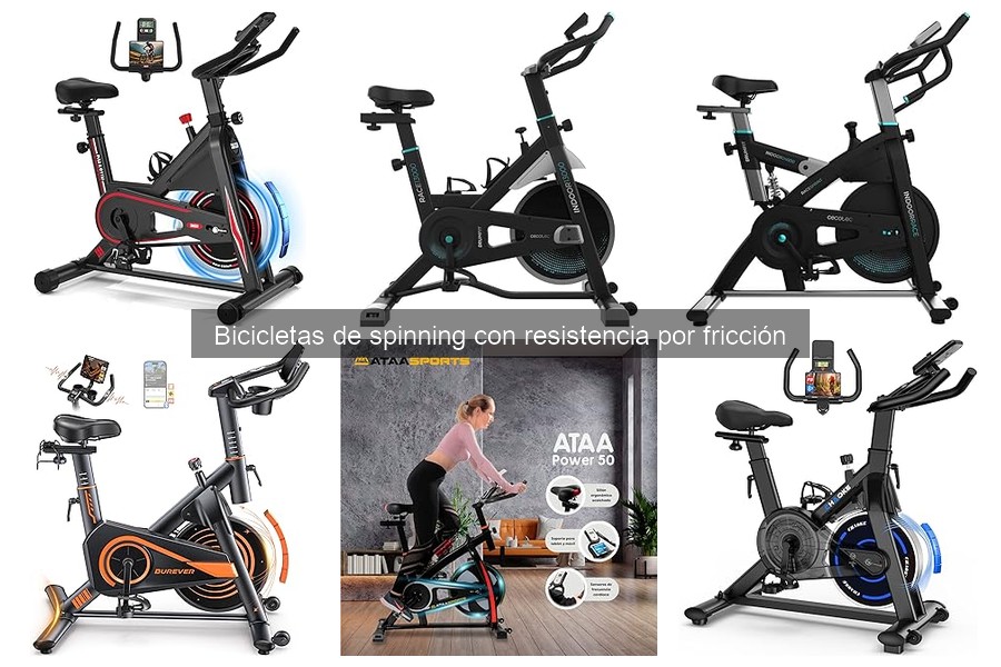 Alternativas a bicicletas de spinning con fricción para cardio