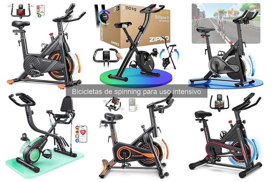 Alternativas a bicicletas de spinning para entrenamiento intensivo