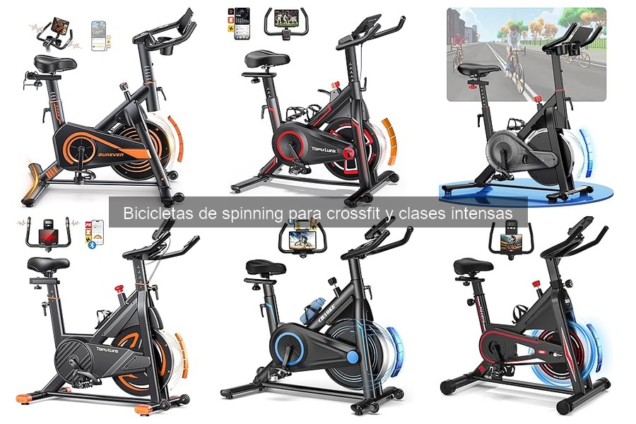 Alternativas a bicicletas de spinning para entrenamientos intensos