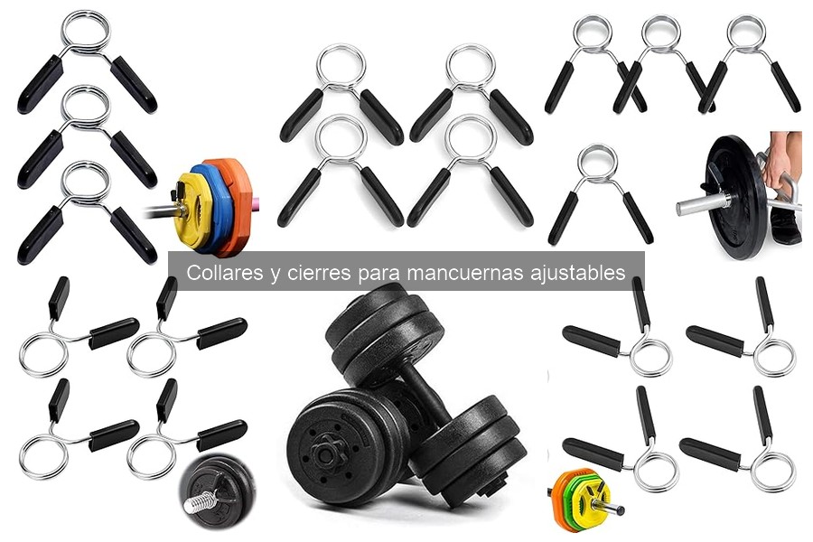 Alternativas a collares y cierres para mancuernas ajustables