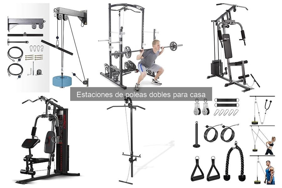 Alternativas a estaciones de poleas dobles para tu hogar