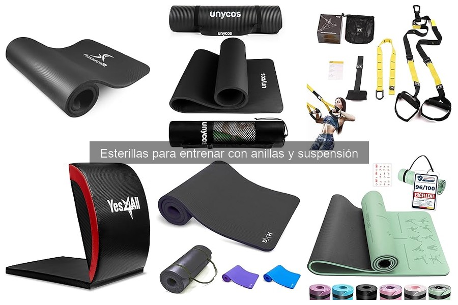 Alternativas a esterillas para entrenamiento en suspensión