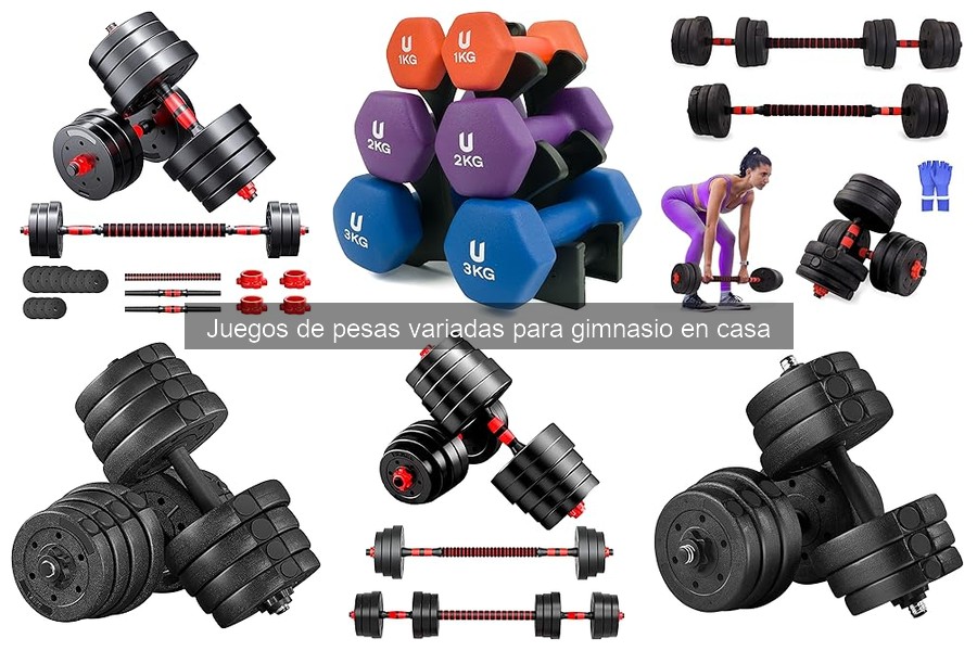 Alternativas a Juegos de Pesas para un Gimnasio en Casa