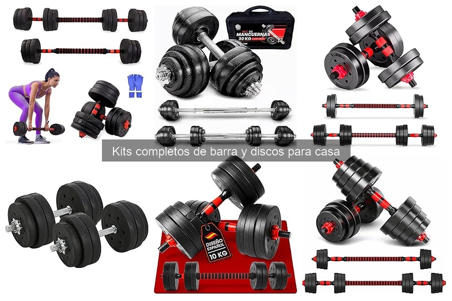 Alternativas a Kits de Barra y Discos para Entrenar en Casa