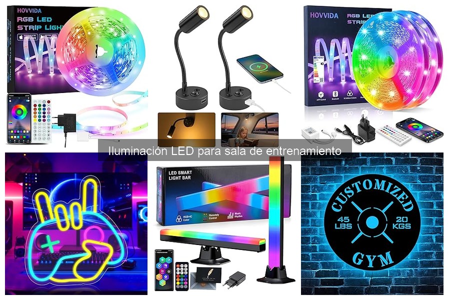 Alternativas a la Iluminación LED para Gimnasios en Casa