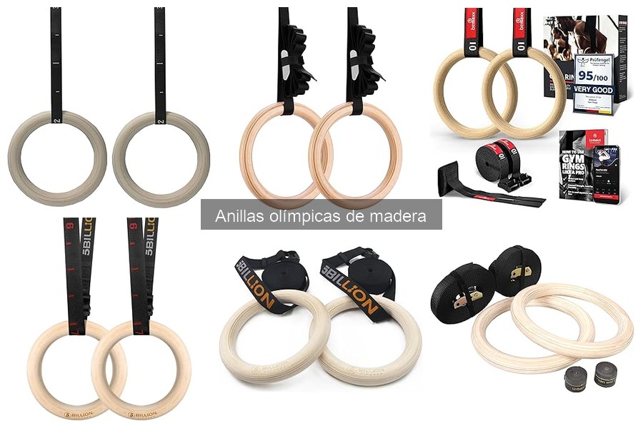 Alternativas a las Anillas Olímpicas de Madera para Gimnasio
