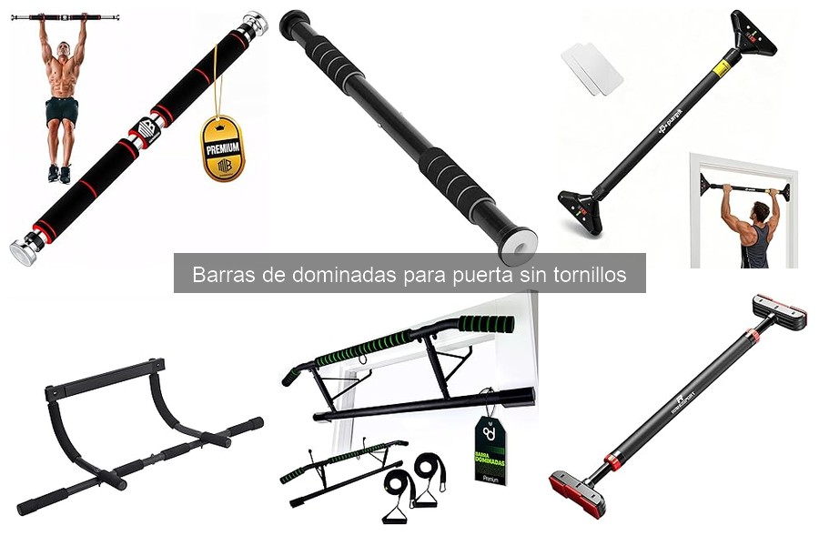 Alternativas a las Barras de Dominadas para Puerta sin Tornillos