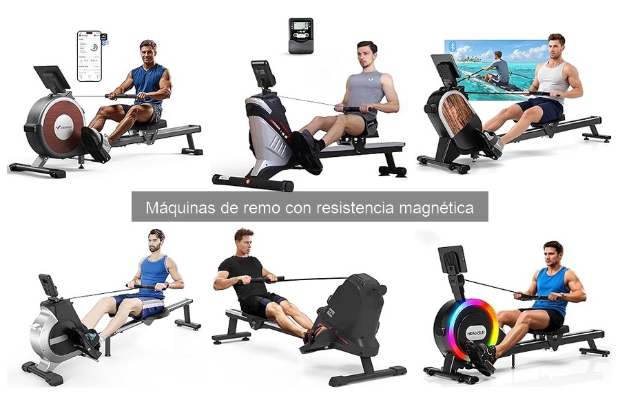 Alternativas a las máquinas de remo con resistencia magnética