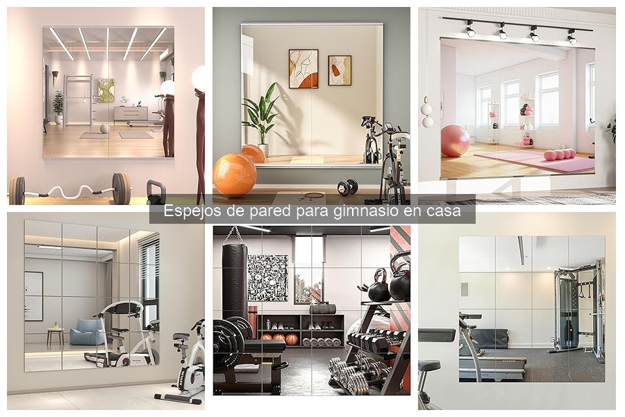 Alternativas a los espejos de pared en tu gimnasio en casa