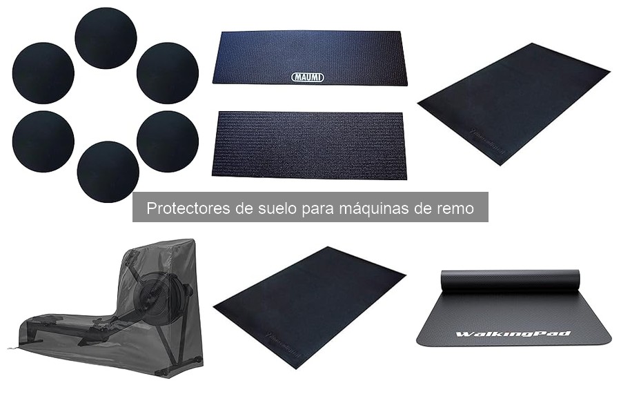 Alternativas a los protectores de suelo para máquinas de remo