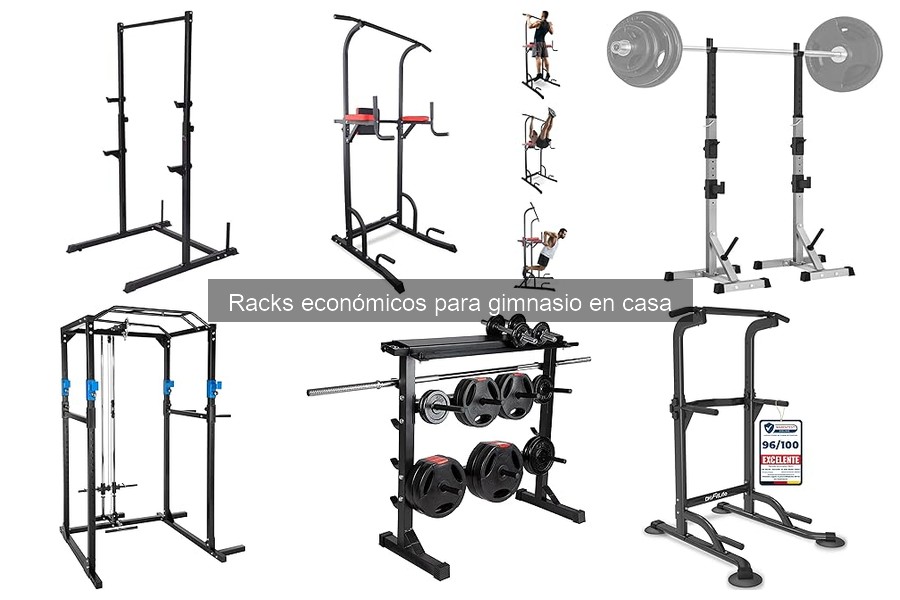 Alternativas a los racks económicos para gimnasio en casa
