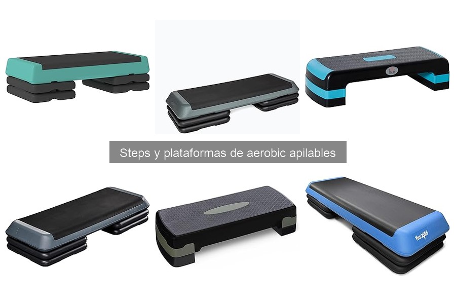Alternativas a los steps de aerobic para entrenar en casa