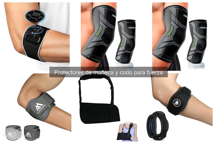 Alternativas a Protectores de Muñeca y Codo para Fuerza