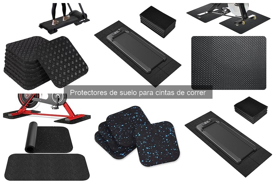 Alternativas a protectores de suelo para cintas de correr