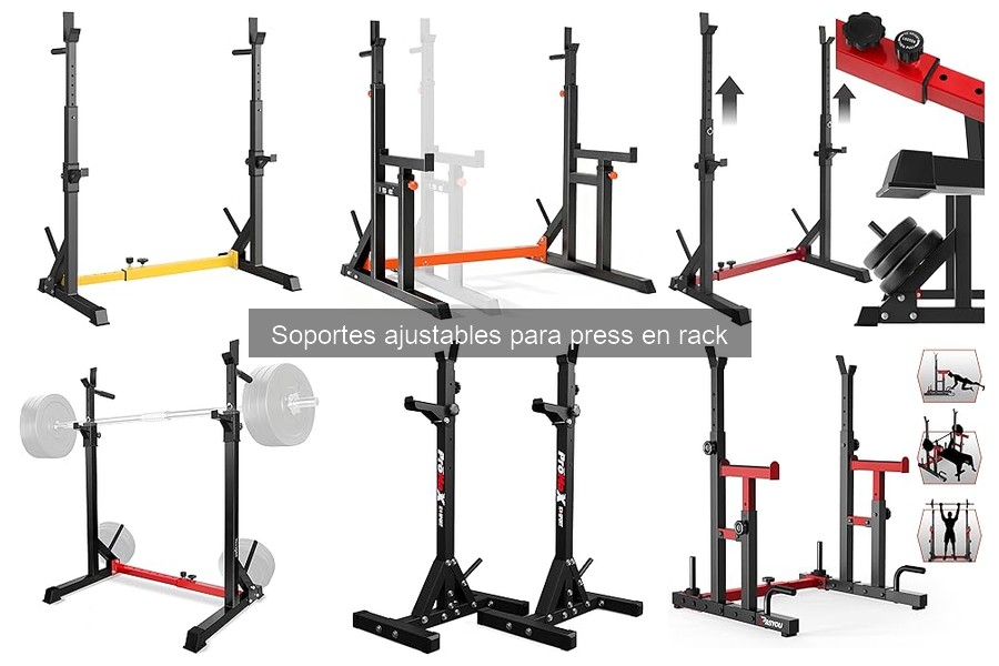 Alternativas a soportes ajustables para press en rack