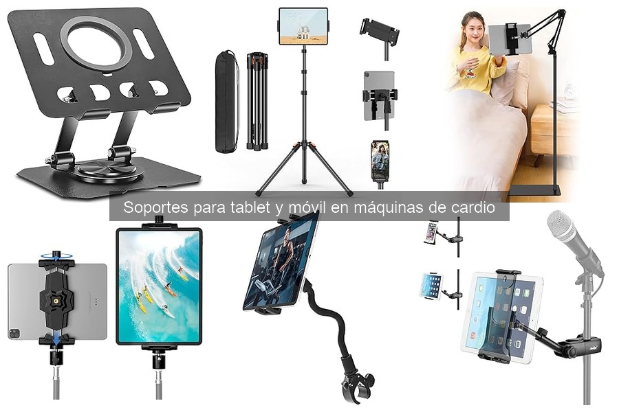 Alternativas a Soportes para Tablet en Cardio sin Espacio