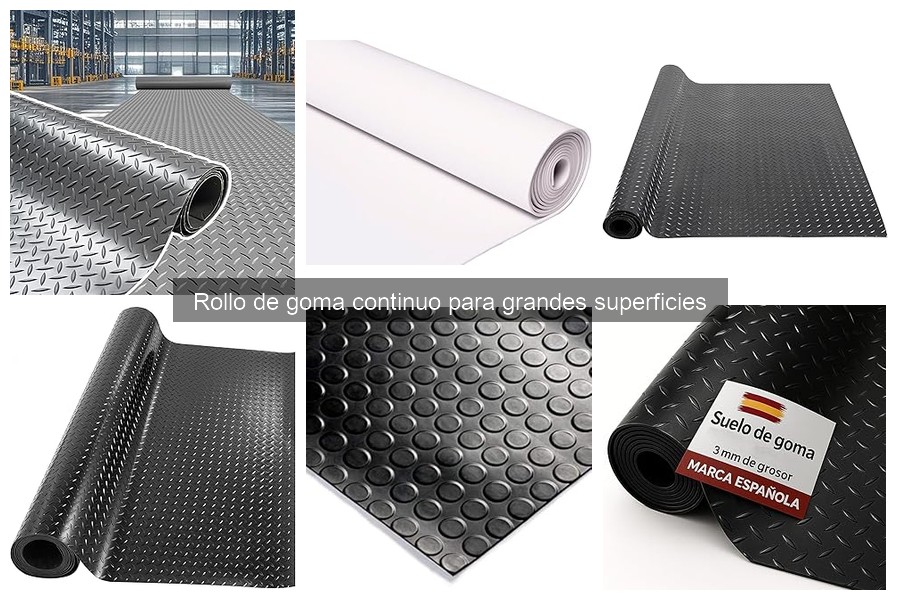 Alternativas al Rollo de Goma Continuo para Suelos de Gimnasio