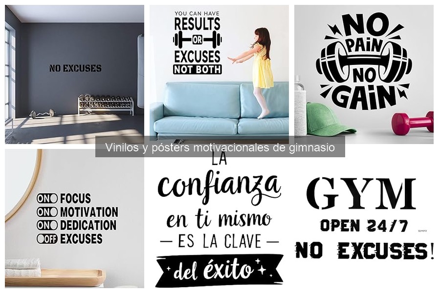 Alternativas Creativas a Vinilos Motivacionales para Tu Gimnasio