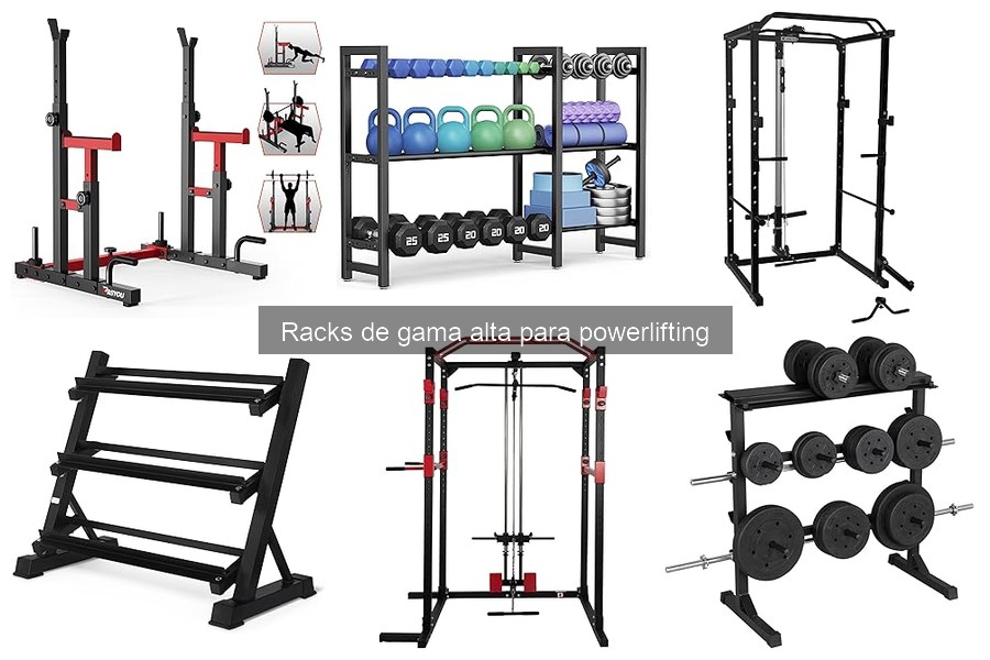 Alternativas económicas a racks de gama alta para powerlifting
