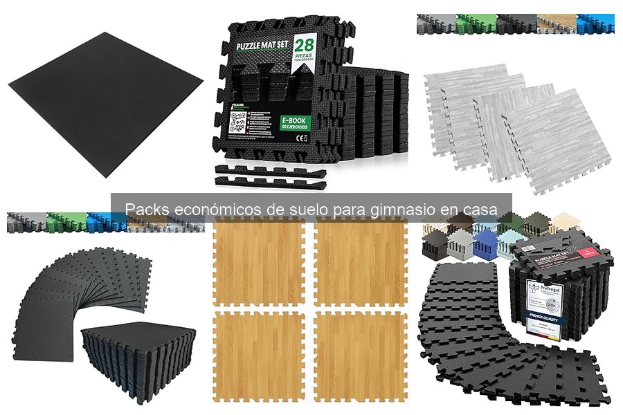 Alternativas económicas a suelos de gimnasio: opciones y precios