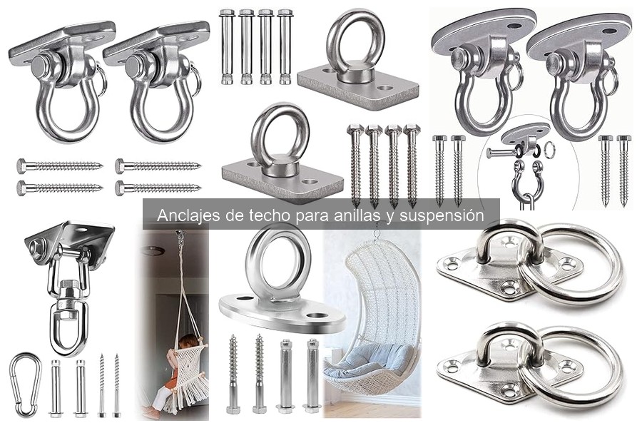 Anclajes de techo para anillas y suspensión: ¿Qué son?