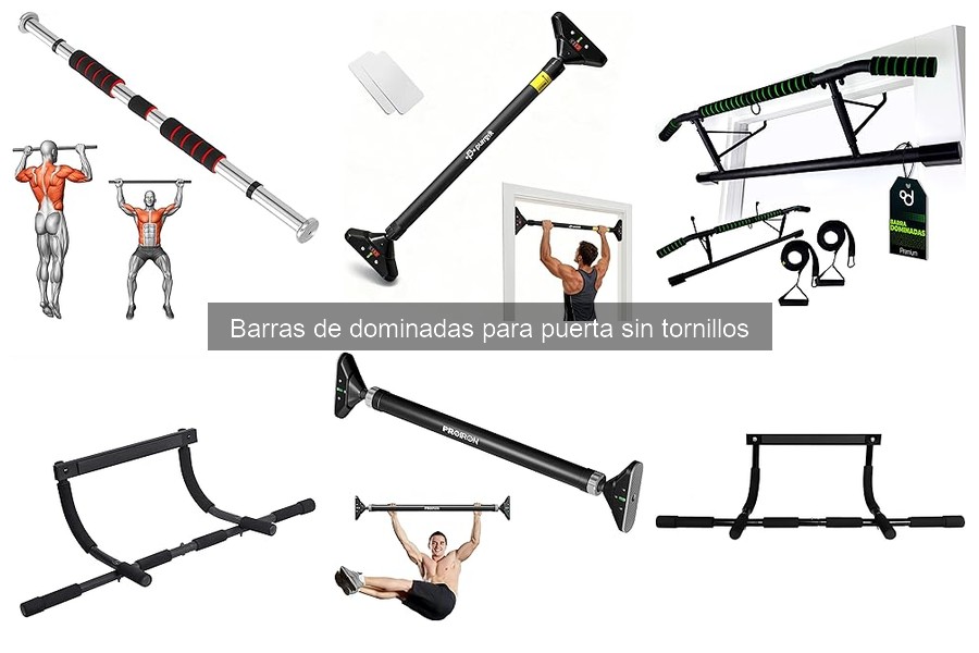 Barra de dominadas para puerta sin tornillos: ¿Qué son?