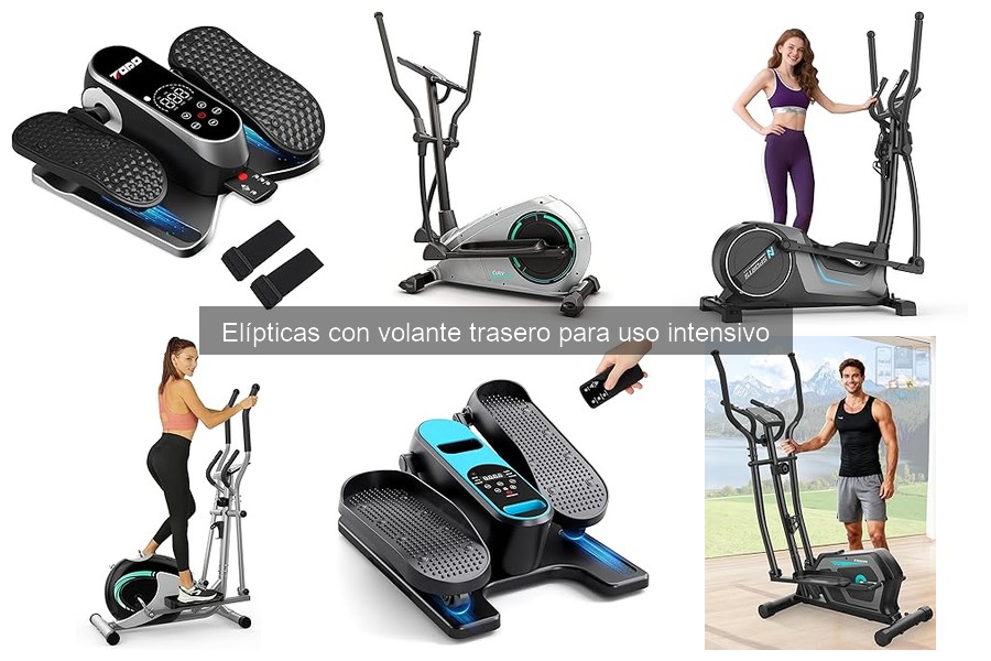 Beneficios de elípticas con volante trasero para HIIT