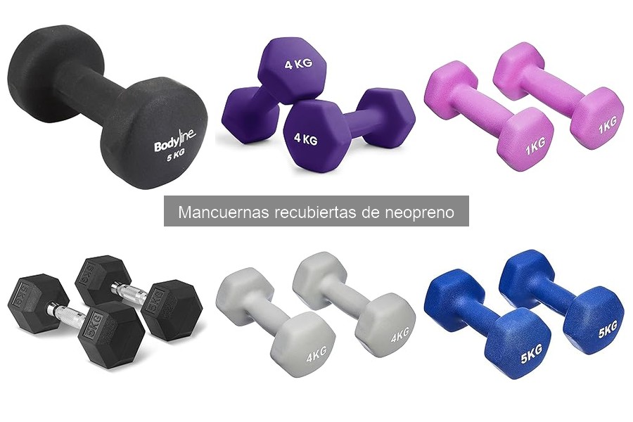 Beneficios de las Mancuernas Recubiertas de Neopreno en Casa