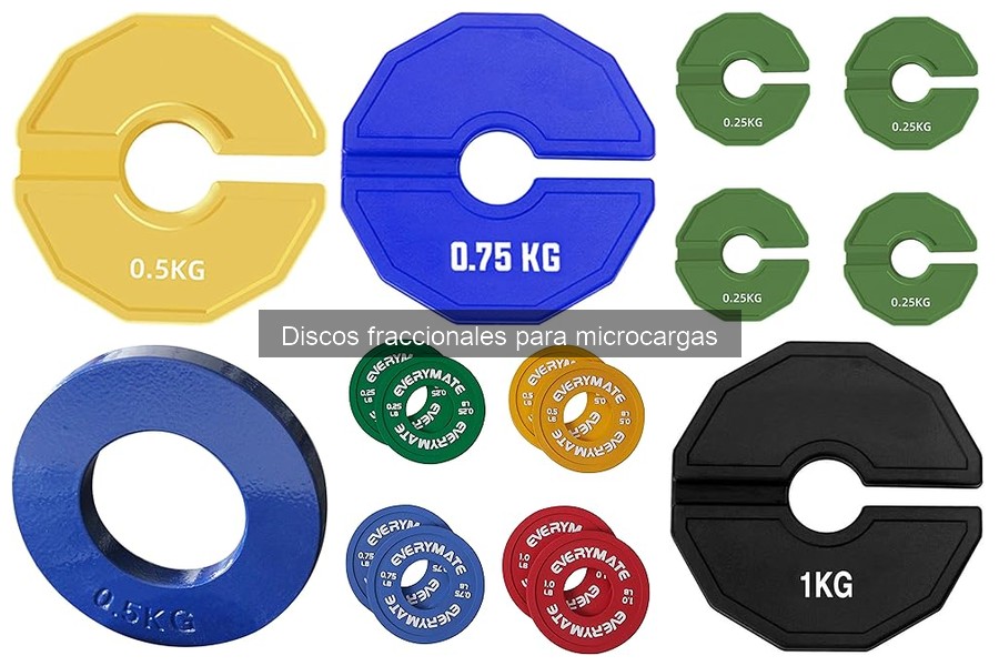 Beneficios de usar discos fraccionales en tu entrenamiento