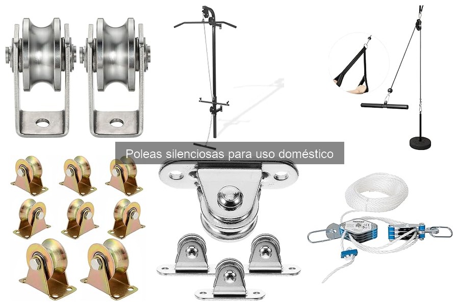 Beneficios de usar poleas silenciosas en tu gimnasio en casa