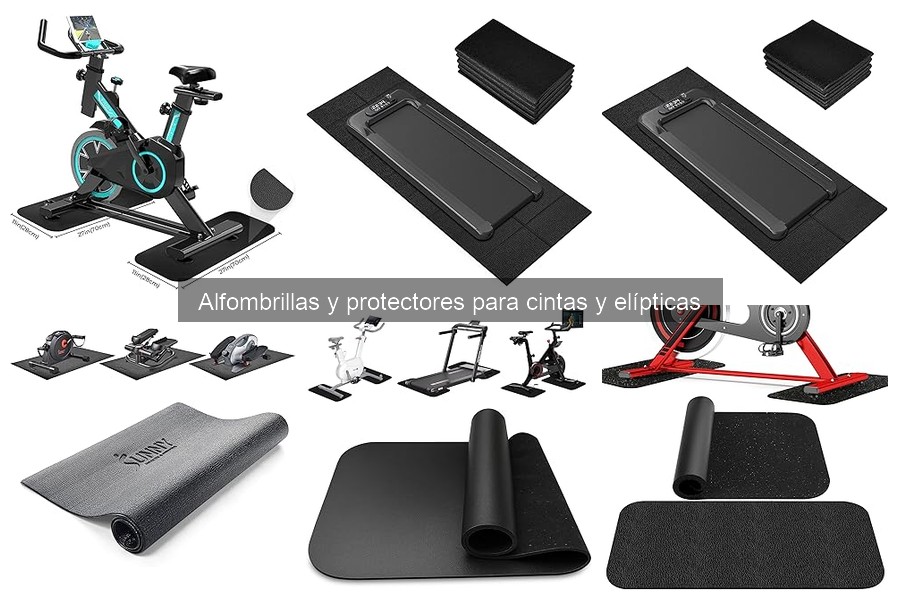 Beneficios de usar una alfombrilla para cinta y elíptica