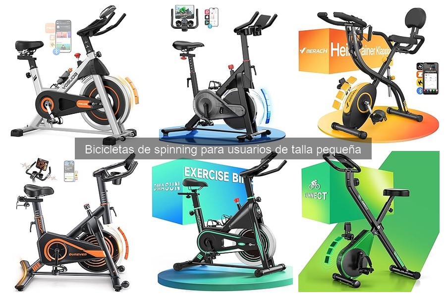 Características clave de bicicletas de spinning para personas pequeñas