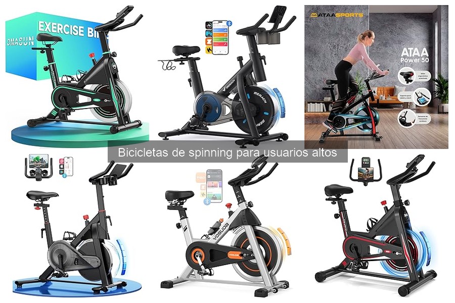 Cómo ajustar una bicicleta de spinning para usuarios altos