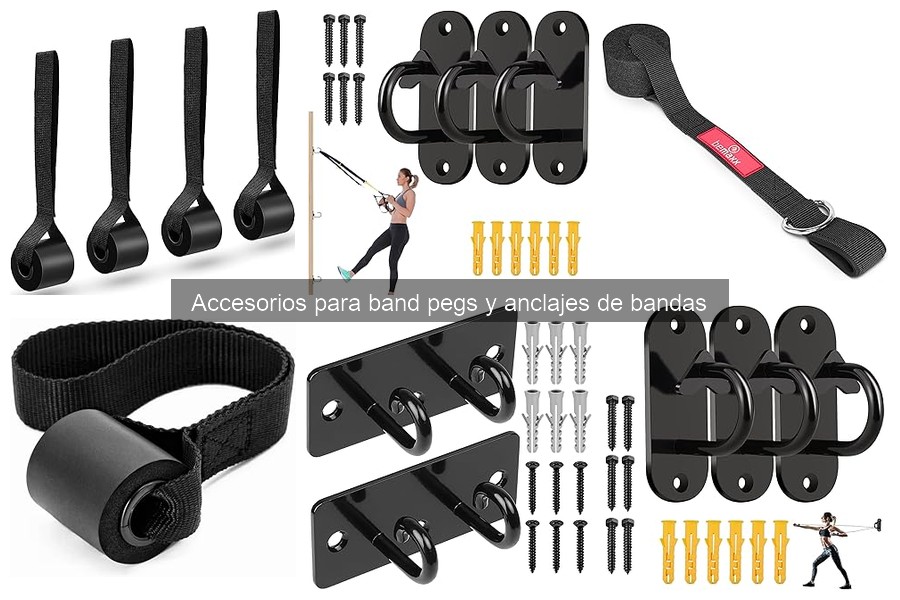 Cómo elegir band pegs y anclajes para gimnasio en casa