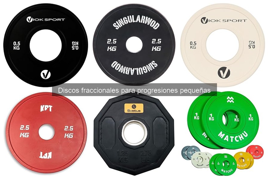Cómo elegir discos fraccionales para tu gimnasio en casa