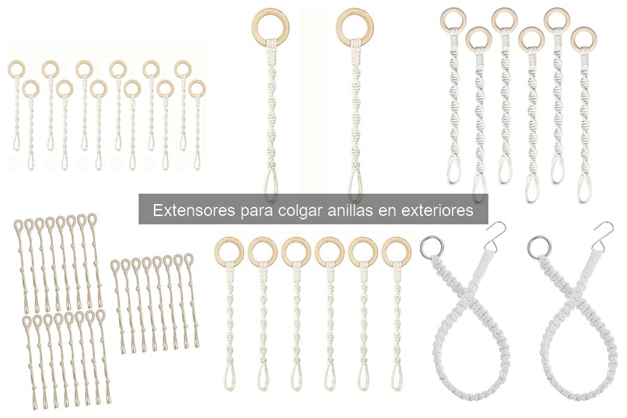 Cómo elegir el extensor perfecto para anillas en exteriores