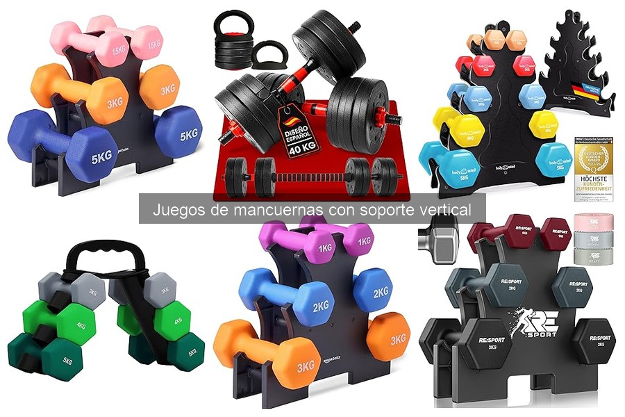Cómo elegir el mejor juego de mancuernas con soporte vertical