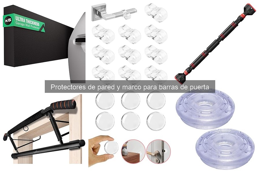 Cómo elegir el mejor protector de pared y marco para barra de puerta