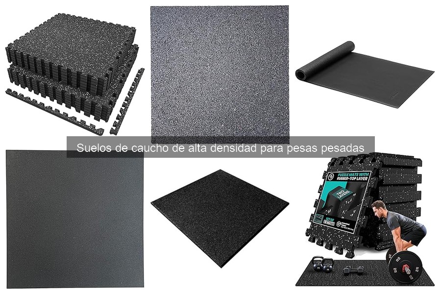 Cómo elegir el mejor suelo de caucho para pesas pesadas