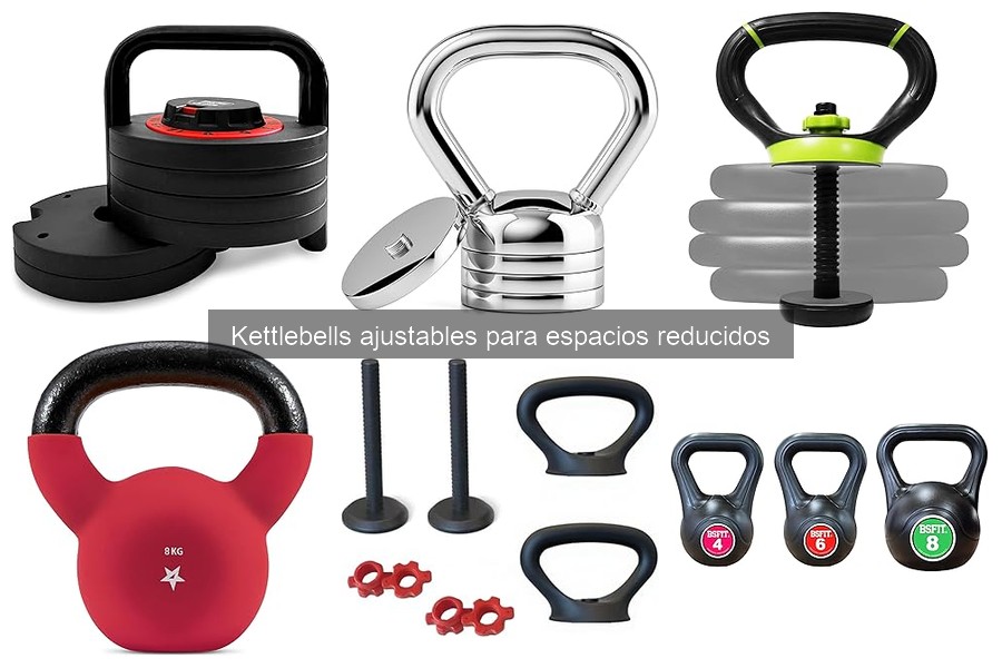 Cómo elegir kettlebells ajustables para espacios reducidos