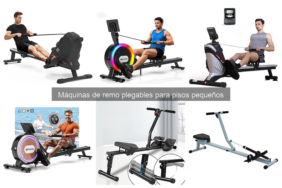 Cómo elegir la mejor máquina de remo plegable para espacios pequeños