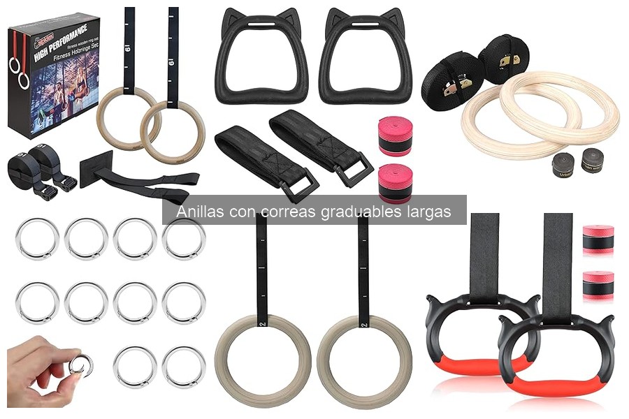Cómo elegir las mejores anillas con correas graduables largas