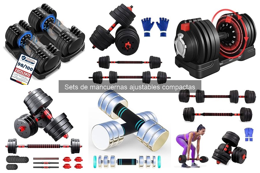 Cómo elegir mancuernas ajustables compactas para tu hogar